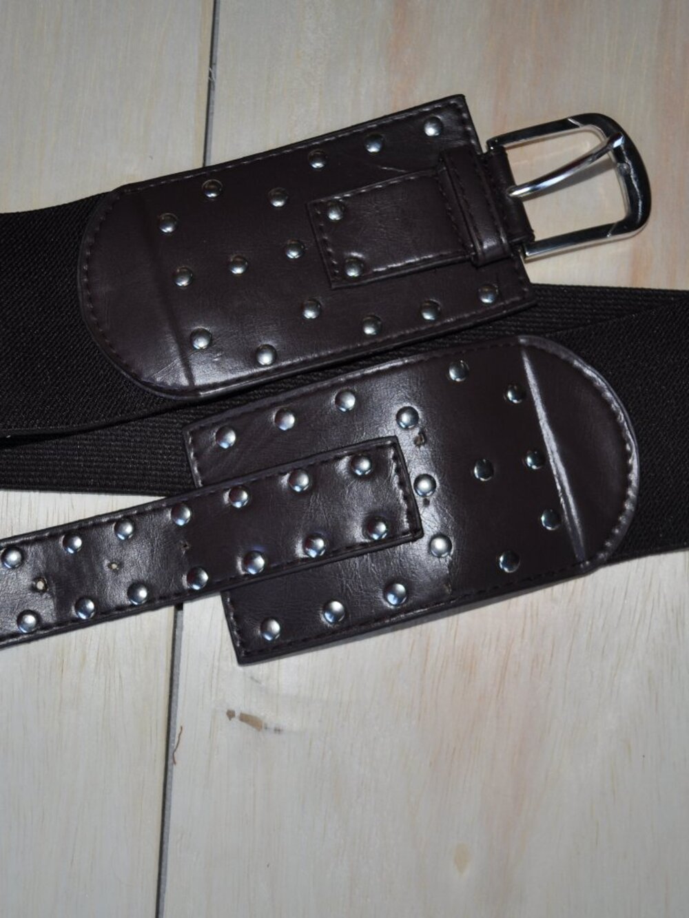 Women's Belt retro vintage Punk Style Stretchy Cinch Belt 3 Inch Wide High Waist
